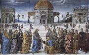 Pietro Perugino Christian kingdom of heaven will be the key to St. Peter's USA oil painting artist